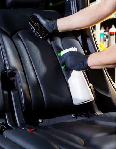 deep cleaning car seats